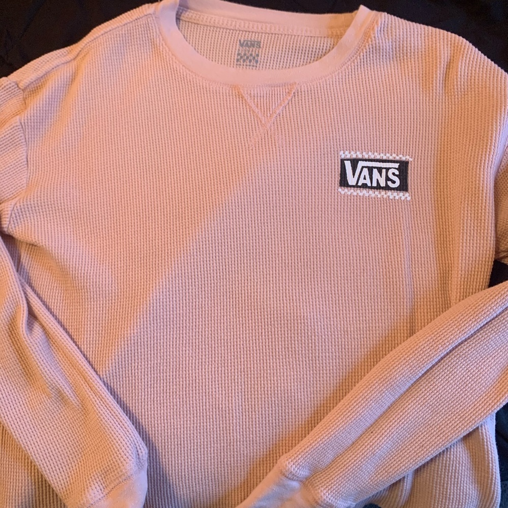 BRAND NEW PINK VANS LONG SLEEVE TEE